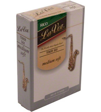 ♪ 美國 RICO【LA VOZ】爵士竹片 ♫ 10片裝 (次中音TENOR)