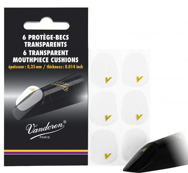 ♪『Vandoren Mouthpiece Cushion 透明0.35 mm 吹嘴護片』♫